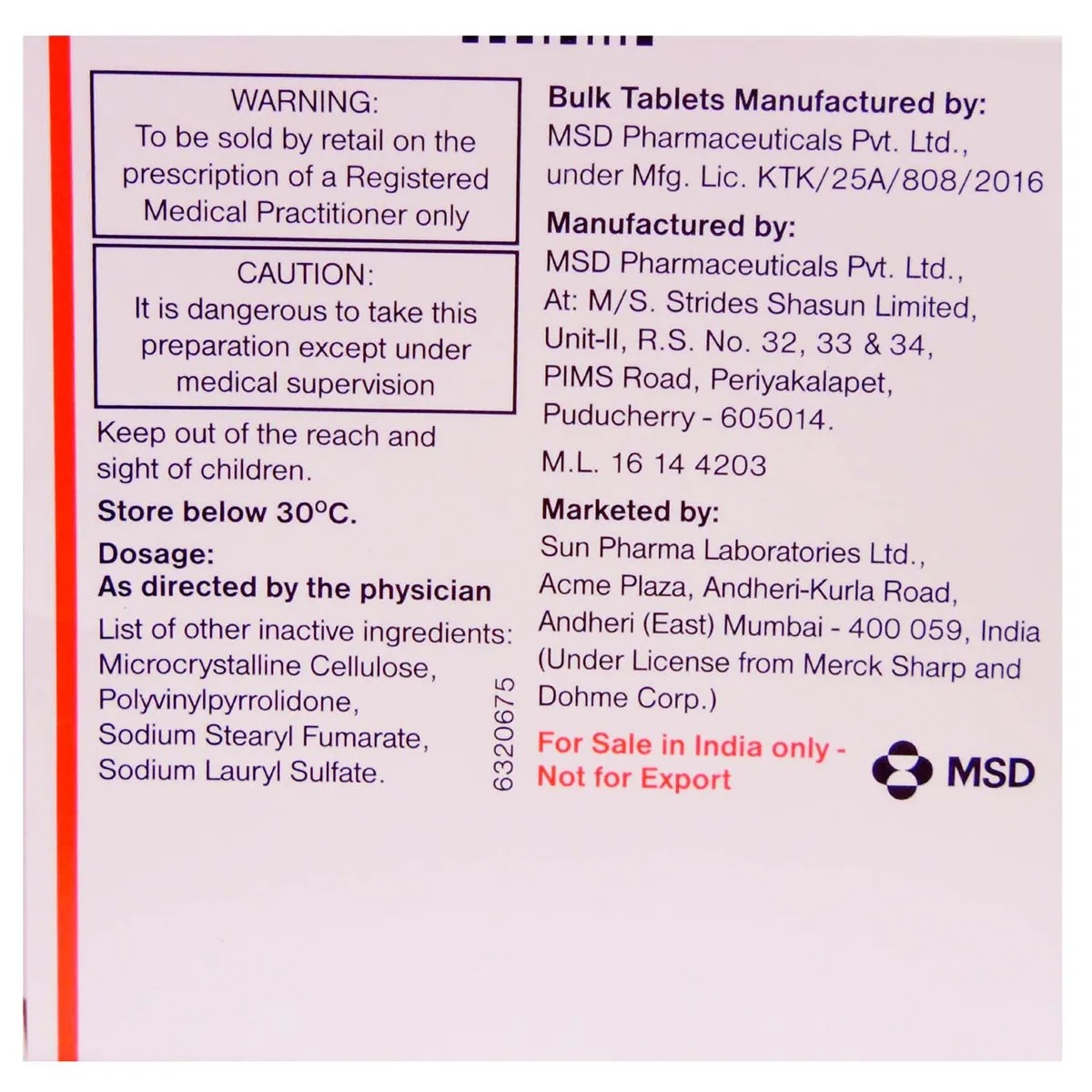 iStamet 50mg/500mg Tablet - Image 2
