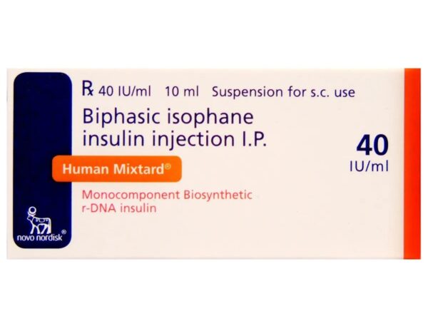 BIPHASIC ISOPHANE INSULIN INJECTION I.P. (HUMAN MIXTARD) BIPHASIC ISOPHANE INSULIN INJECTION I.P. (HUMAN MIXTARD)