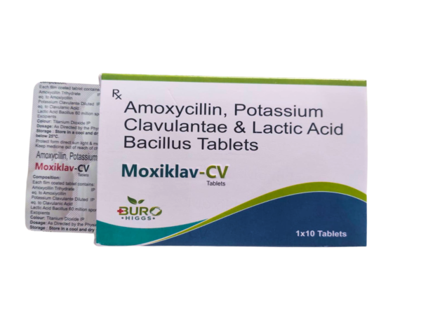 1 Buro Higgs Moxiklav-CV Tablets